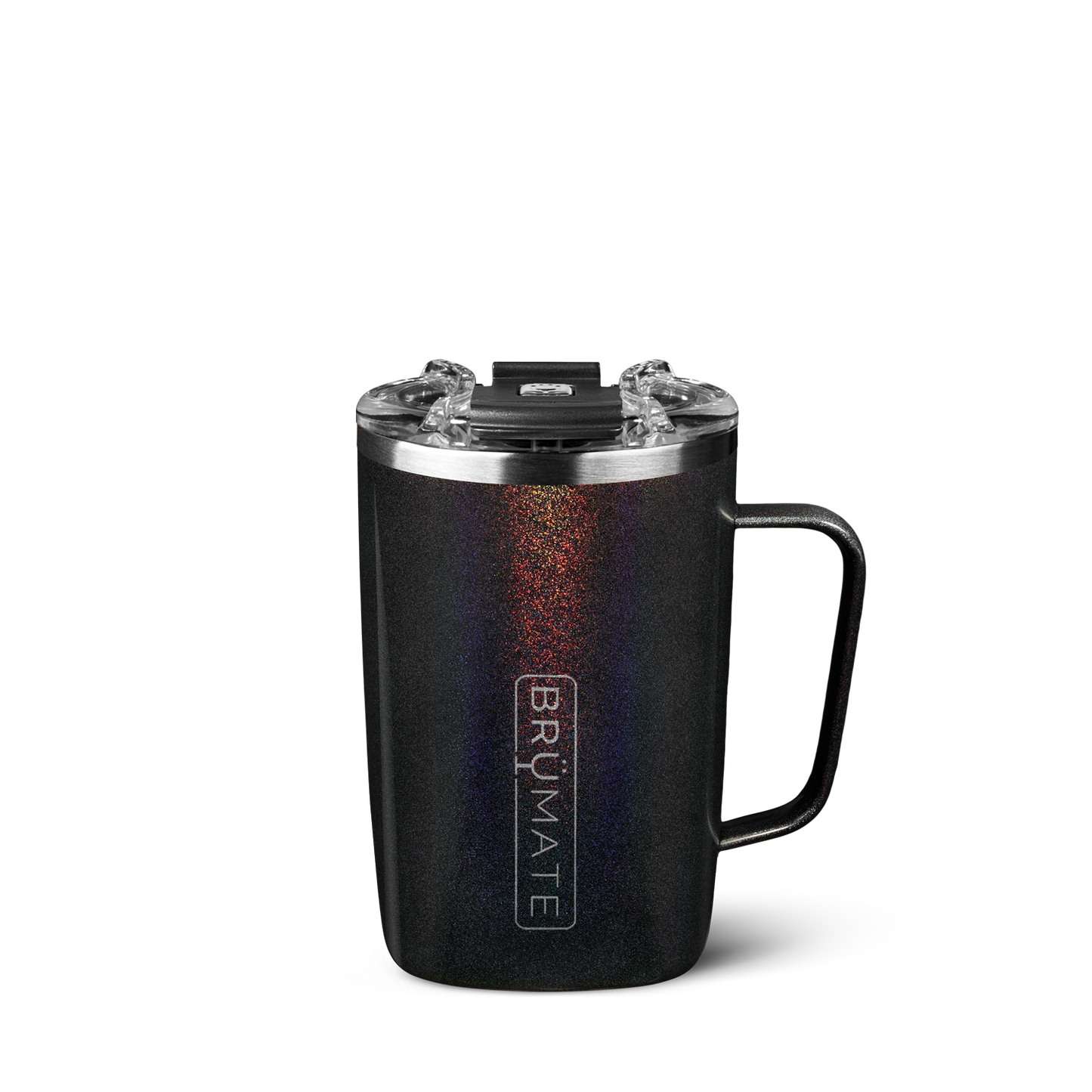 TODDY 16 OZ - GLITTER CHARCOAL