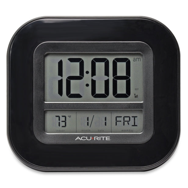 WALL CLOCK ATOMIC DIGITAL