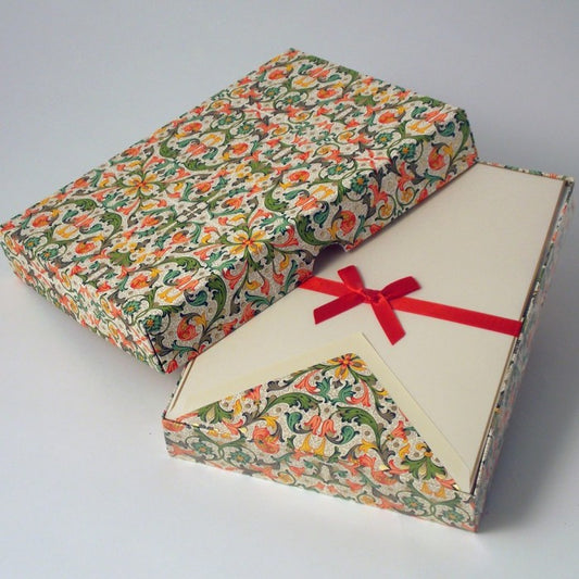 Writing Papers and Lined Envelopes - Traditional Florentine