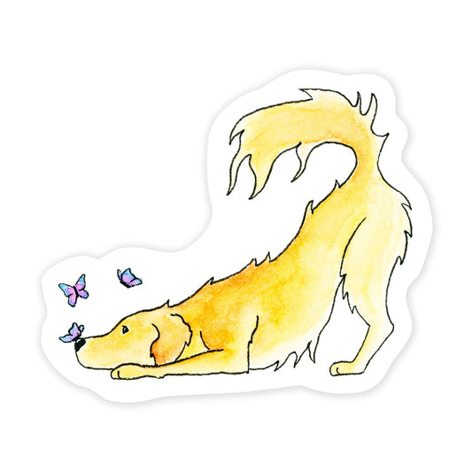 Butterfly Kisses - 3 Inch Vinyl Art Sticker