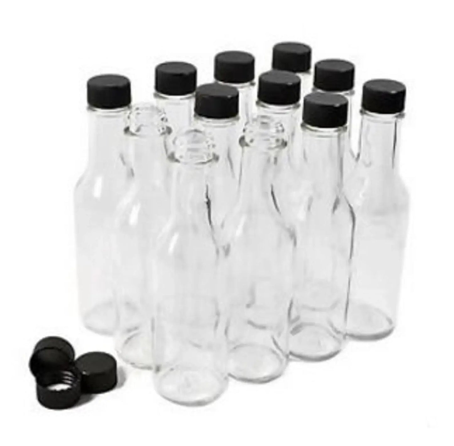 Mini Glass Bottles 50 ml / 1.7 oz Woozies for Party Favors
