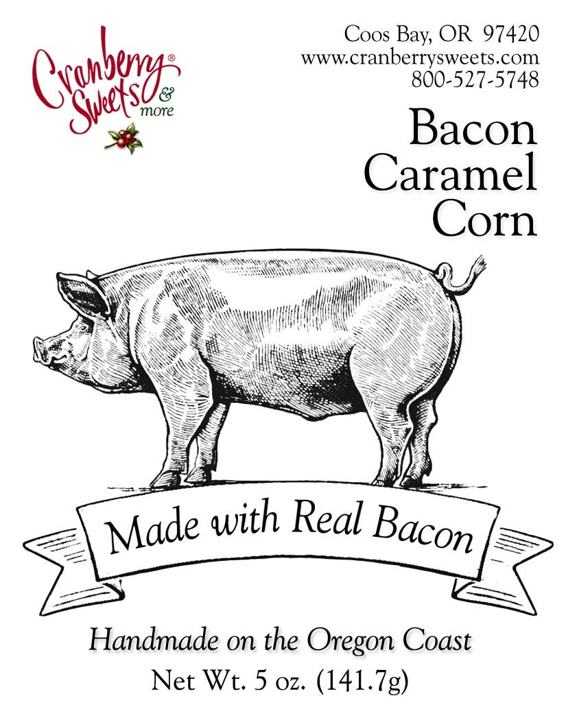 Bacon Caramel Corn: 5 oz.