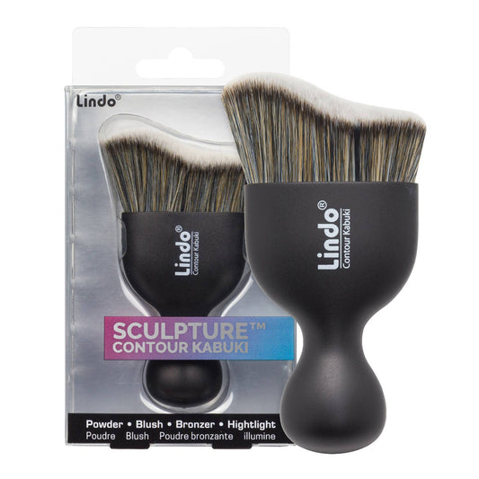 Lindo Sculpture Contour Kabuki - Premium Makeup Brush