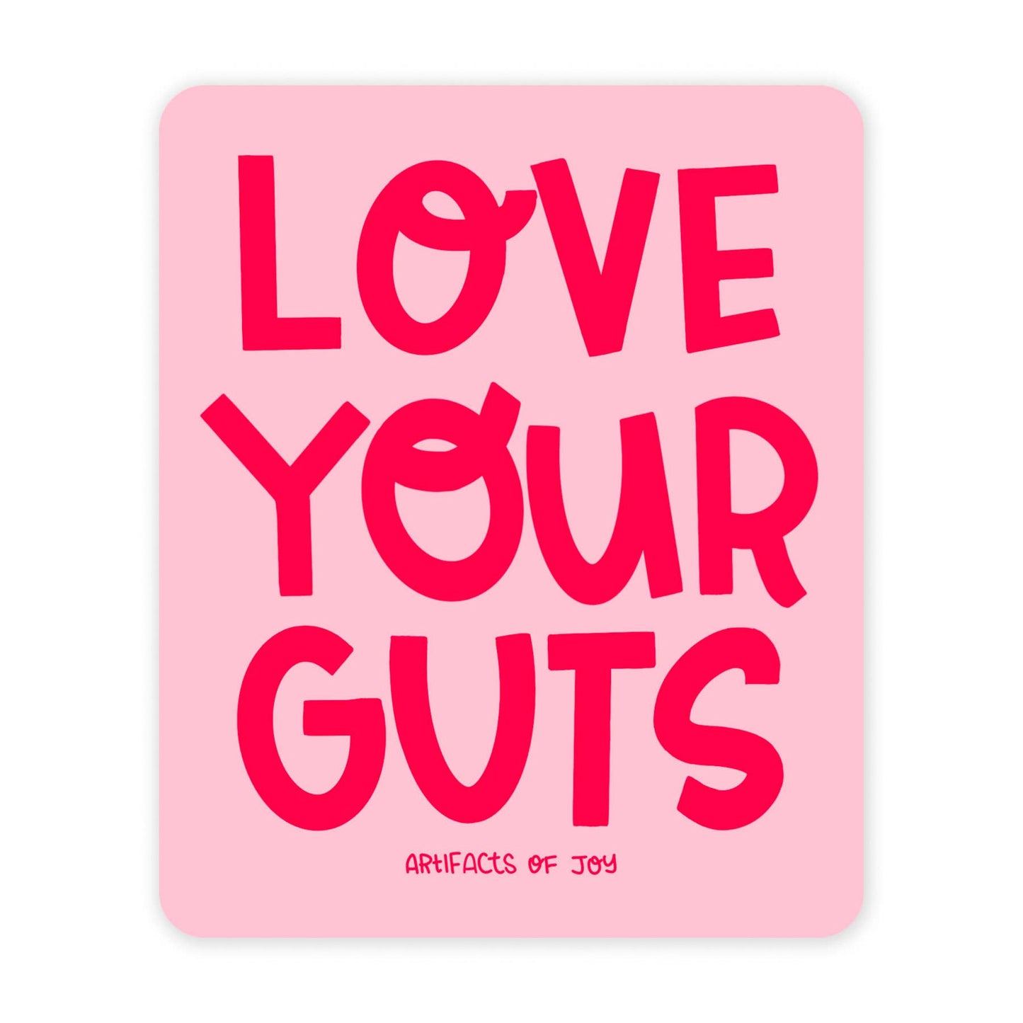 Guts - 3 Inch Vinyl Art Sticker