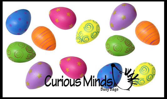 1 Decorated Egg Stress Ball - Easter
