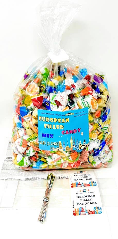 You-Fill-It Bulk Kit European Filled Candy Mix 5Lb Bag