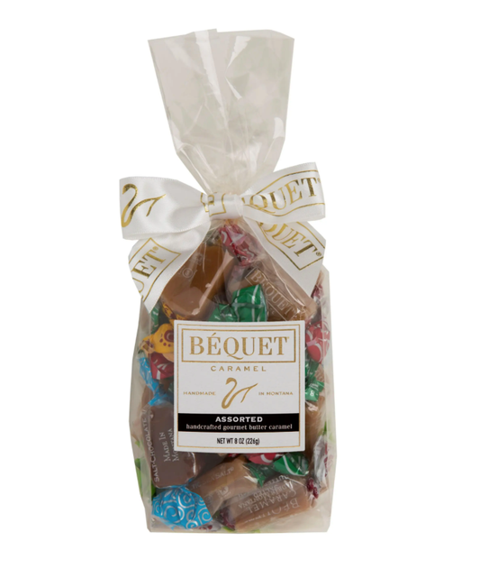 Béquet Gourmet Caramel 8 oz Gift Bag - Assorted Best Sellers Mix