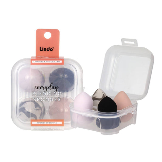 Lindo Everyday Makeup Sponges - 4pcs/pk