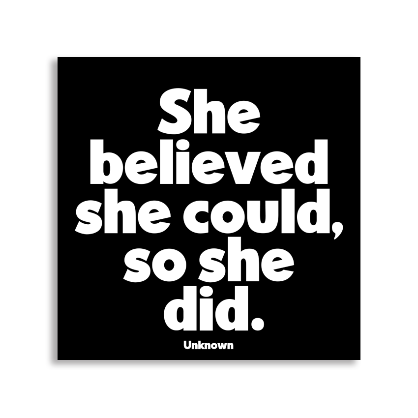 Magnets - MX44 - She Believed She Could So She Did (Unknown)