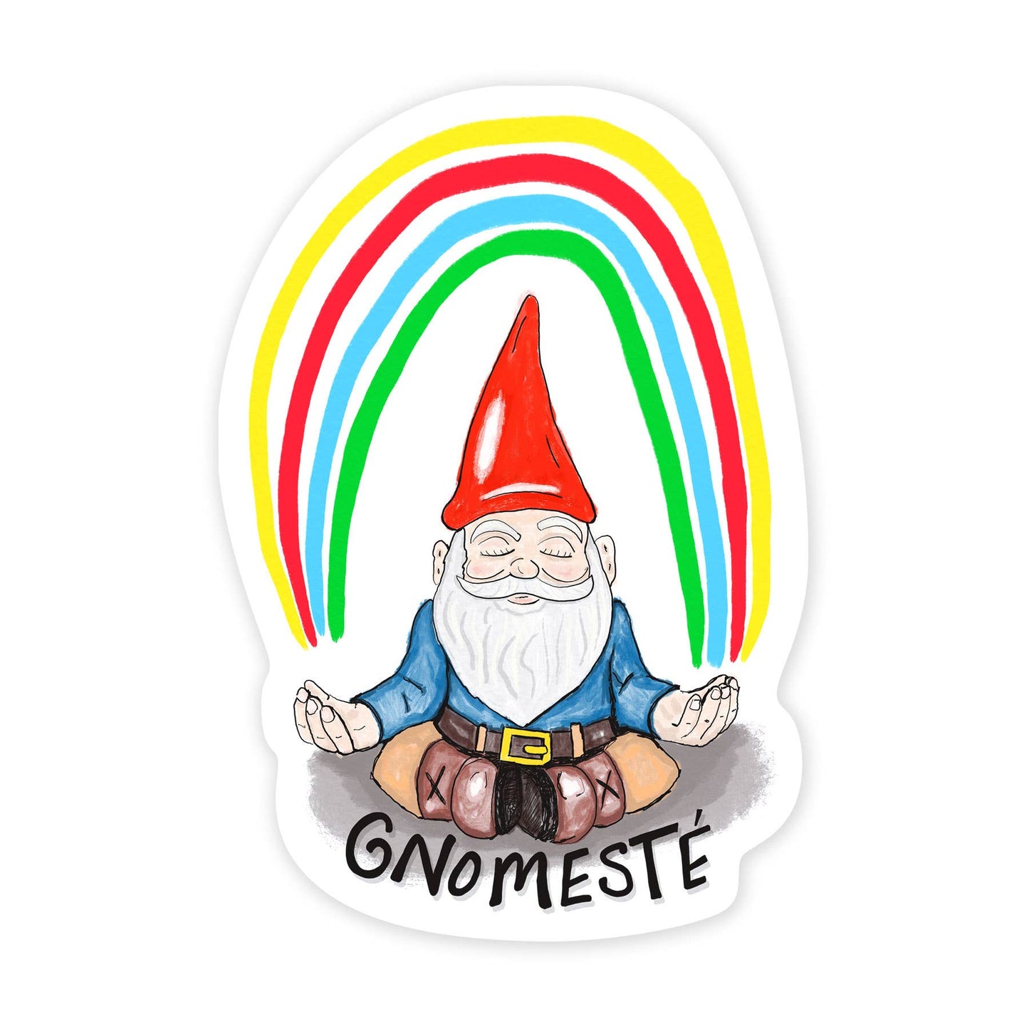 Gnomeste - 3 Inch Vinyl Art Sticker