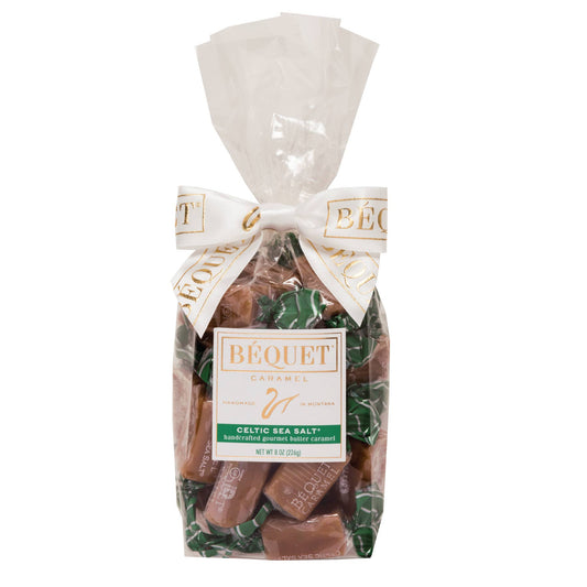 Béquet Gourmet Caramel 8 oz Gift Bag - Celtic Sea Salt