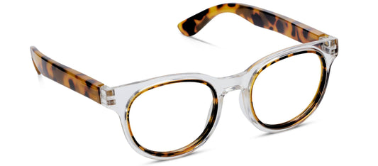 Olympia (Blue Light): Clear/Tokyo Tortoise / Reading / 1.75