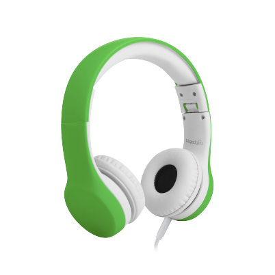Connect+ Wired Kids Headphones - GREEN