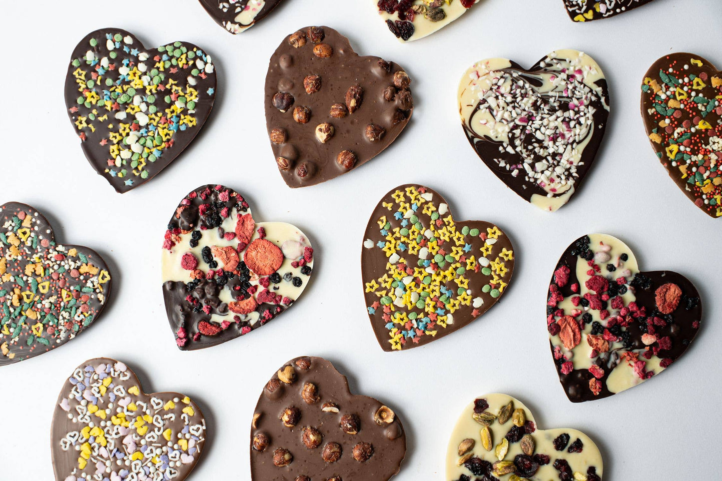 Chocolate Heart's: Milk Chocolate Hazelnut